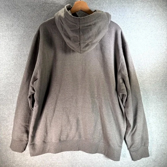The North Face Geodesic Dome Hoodie Mens 2XL Gray Evolution Tent Graphic Geodome
